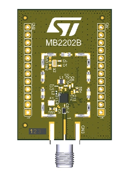 STDES-WB09TF4LI Board photo