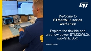 MOOC - STM32WL3 demo workshop - 02 Marketing presentation