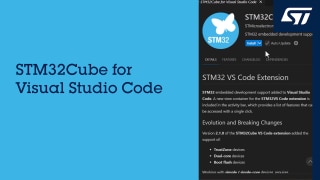 [Getting started] STM32Cube for VS Code: from installation to debugging