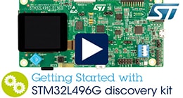 Getting started with the STM32L496G Discovery kit