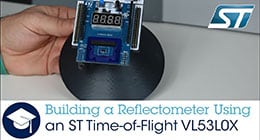 使用VL53L0X飞行时间传感器来打造反射计