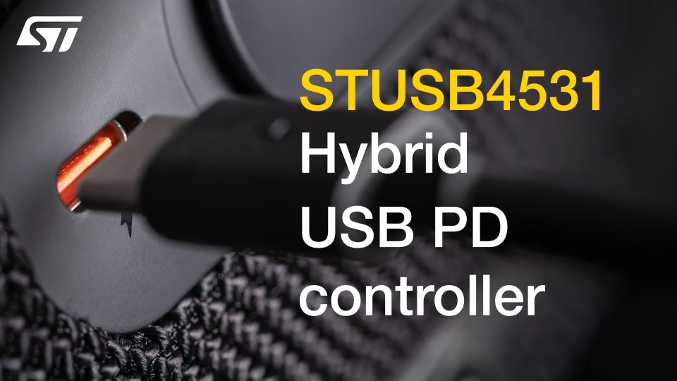 STUSB4531 | 产品 - 意法半导体