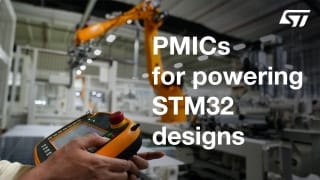STPMIC1L and STPMIC2L PMICs for powering STM32 designs