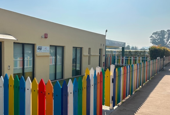 Exterior picture of the nursery in ST's Bouskoura site