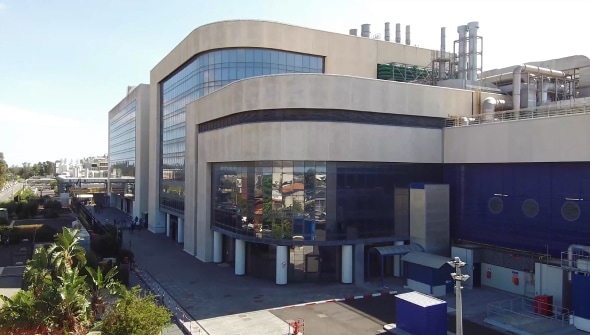 意大利卡塔尼亚意法半导体的大门