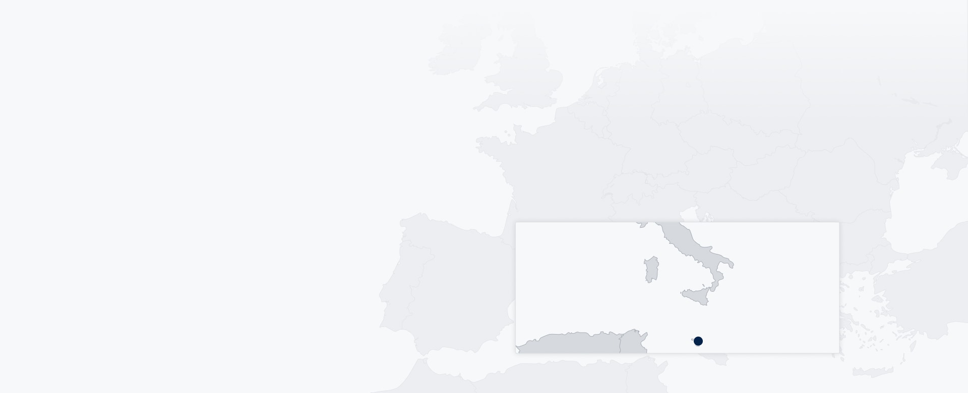 标出基尔科普的西欧地图