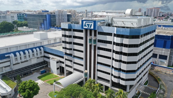 意法半导体fab大楼