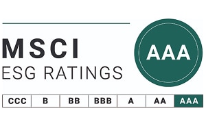 MSCI ESG评级标志