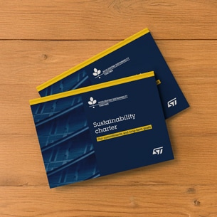 ST Sustainability report cover