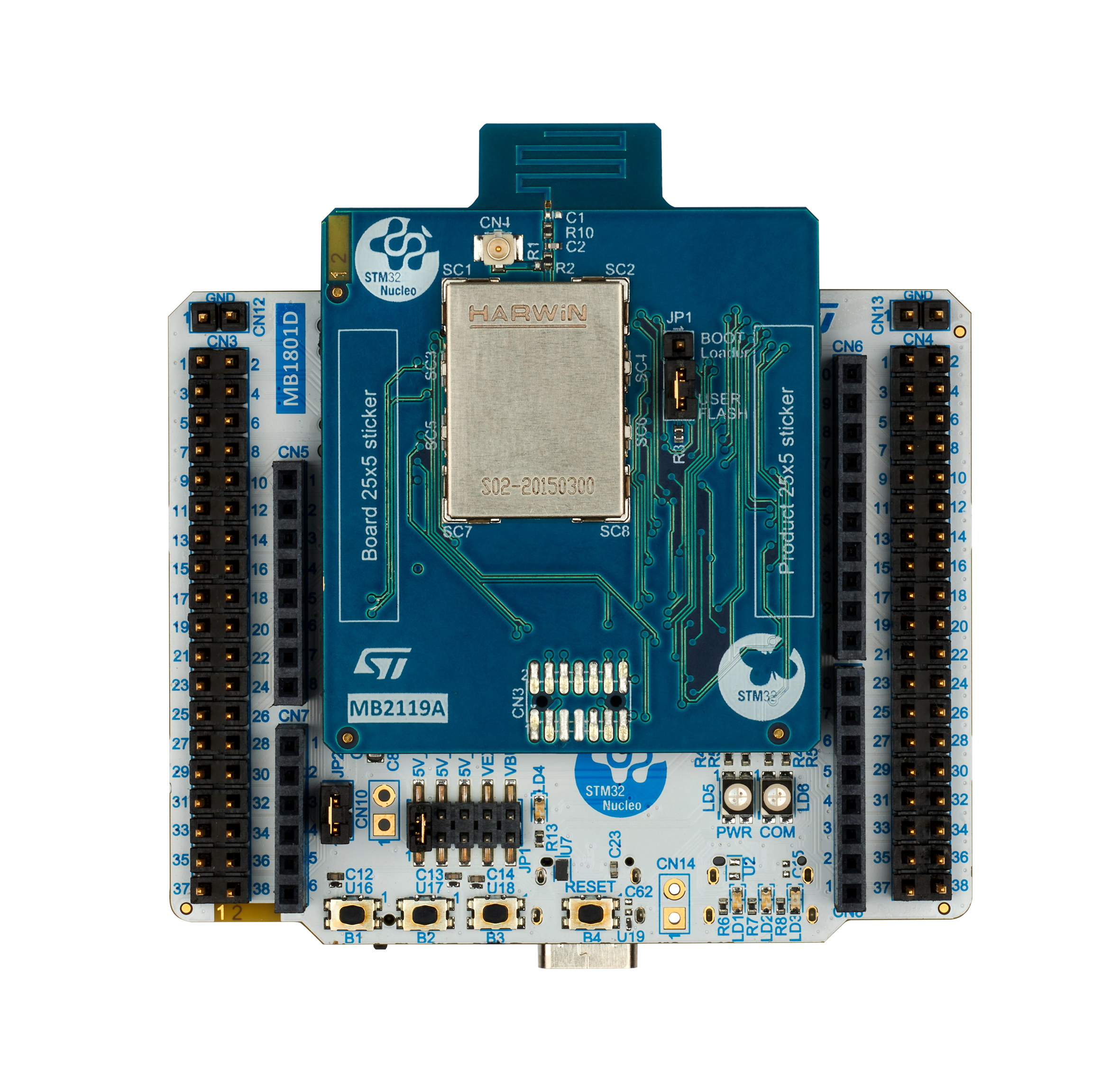 NUCLEO-WB05KZ nucleo开发板
