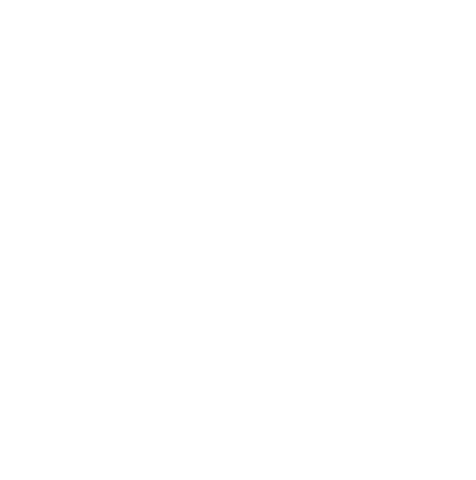 A white icon of a glowing light bulb