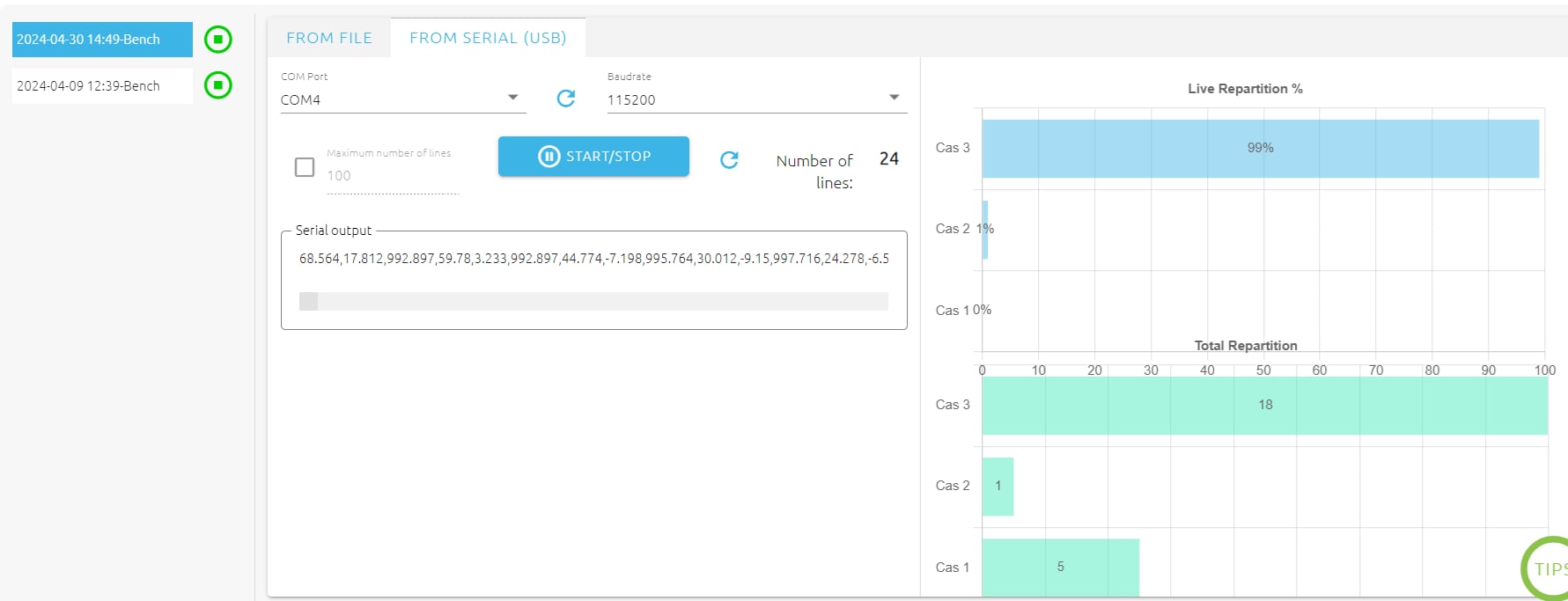 基于NanoEdge AI Studio自动选择模型