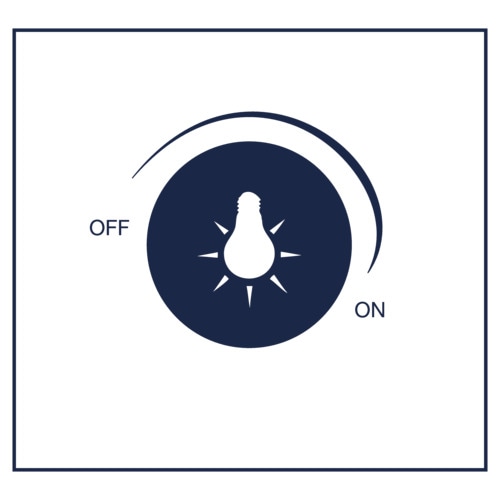 灯具开关旋钮图标